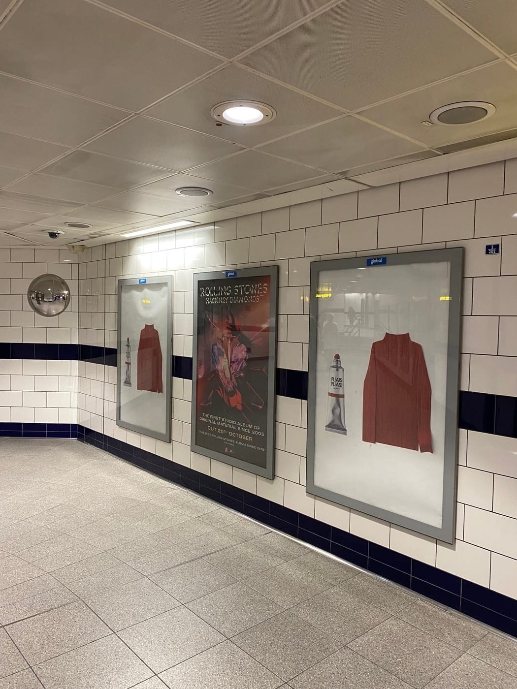 Issey Miyake: Bond Street Tube Takeover