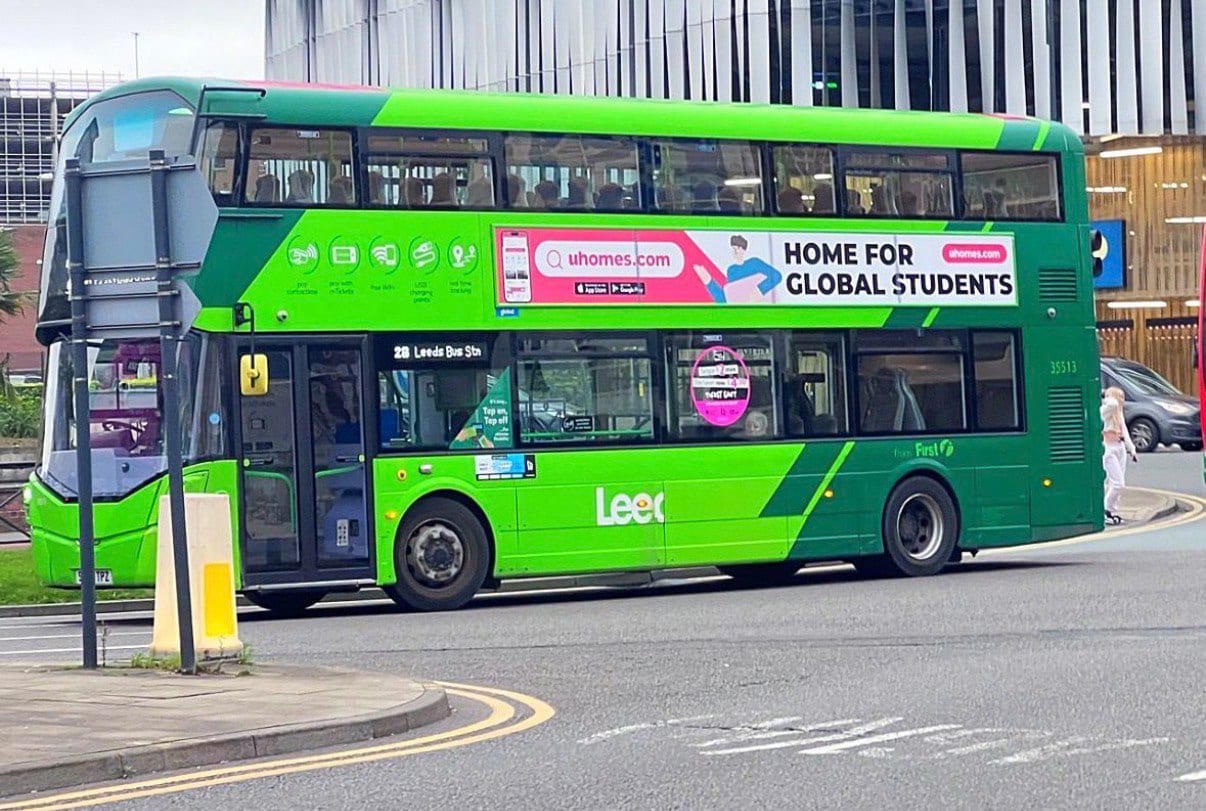 Uhomes: Nationwide Student Housing Bus Campaign
